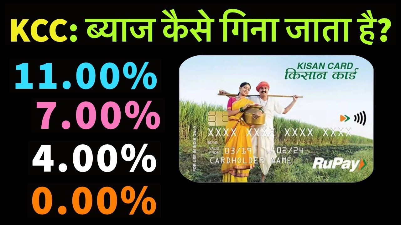 KCC के ब्याज की गणना कैसे की जाती है | How Interest in KCC is Calculated #kcc #bankerslink