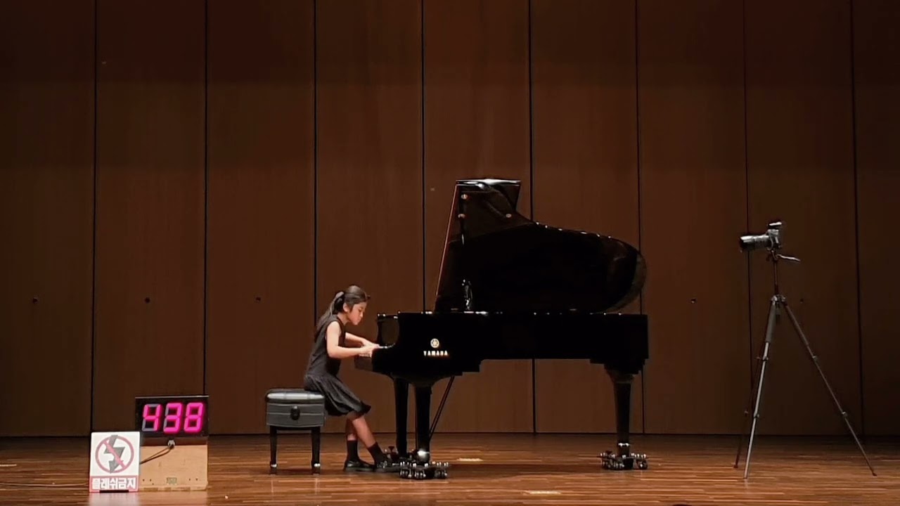 C. A. Löschhorn - Etude Op.65 No.11 뢰쉬호른 에튜드 | 영재대상 4학년