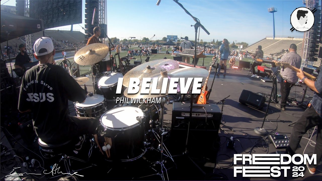 I Believe Drum Cam // Phil Wickham // Live From Freedom Fest 2024