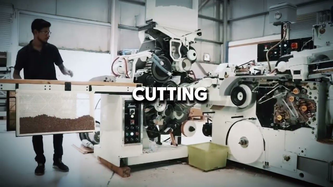 Cigarette Manufacturing Machine Molins Mark 8 D with Max 15 | 3000 Cigarettes Per Minute