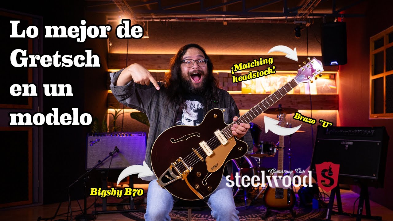 ¡Seguro NO has probado una Gretsch así! | Gretsch Pristine LTD Centerblock Double cut with Bigsby