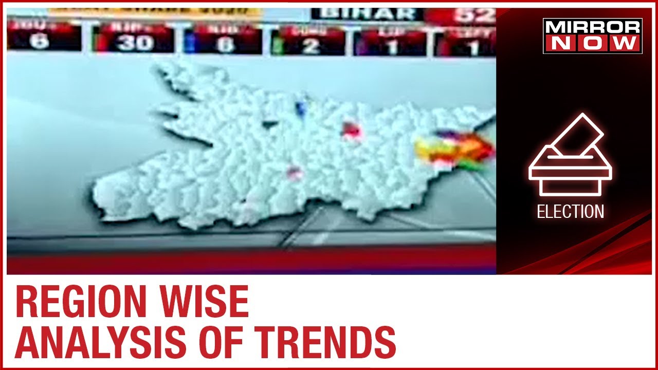 Bihar Elections: NDA surges ahead, MGB lags behind after early leads| Region wise analysis of trend
