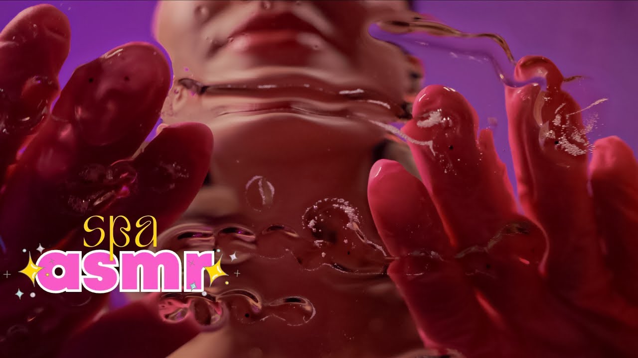 ASMR SPA em primeira pessoa 🧖🏻‍♀️✨ Voz suave e Visual Triggers