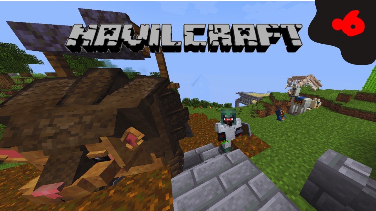 Capturo un Pangolin en Minecraft! | NavilCraft Episodio 6