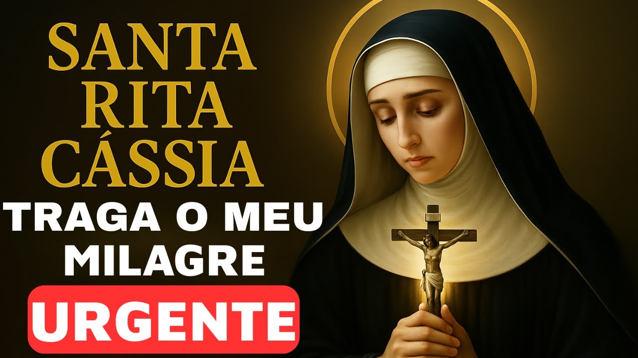 ORAÇÃO DE SANTA RITA PARA UM MILAGRE URGENTE — DEUS VAI AGIR HOJE NA SUA VIDA
