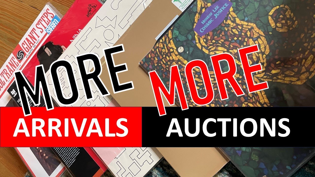 Latest Jazz Vinyl arrivals and an auction preview