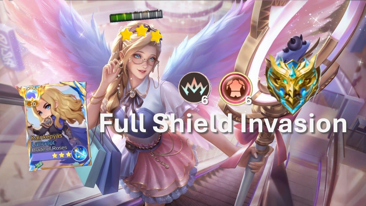 Magic chess GoGo | Glory League Shield+ Dauntless Shield+ (3⭐Rafaela's Healing Shield) #magicchess