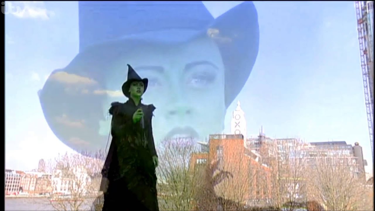 Wicked the Musical performance on ITV's This Morning - Emma Hatton's Defying Gravity