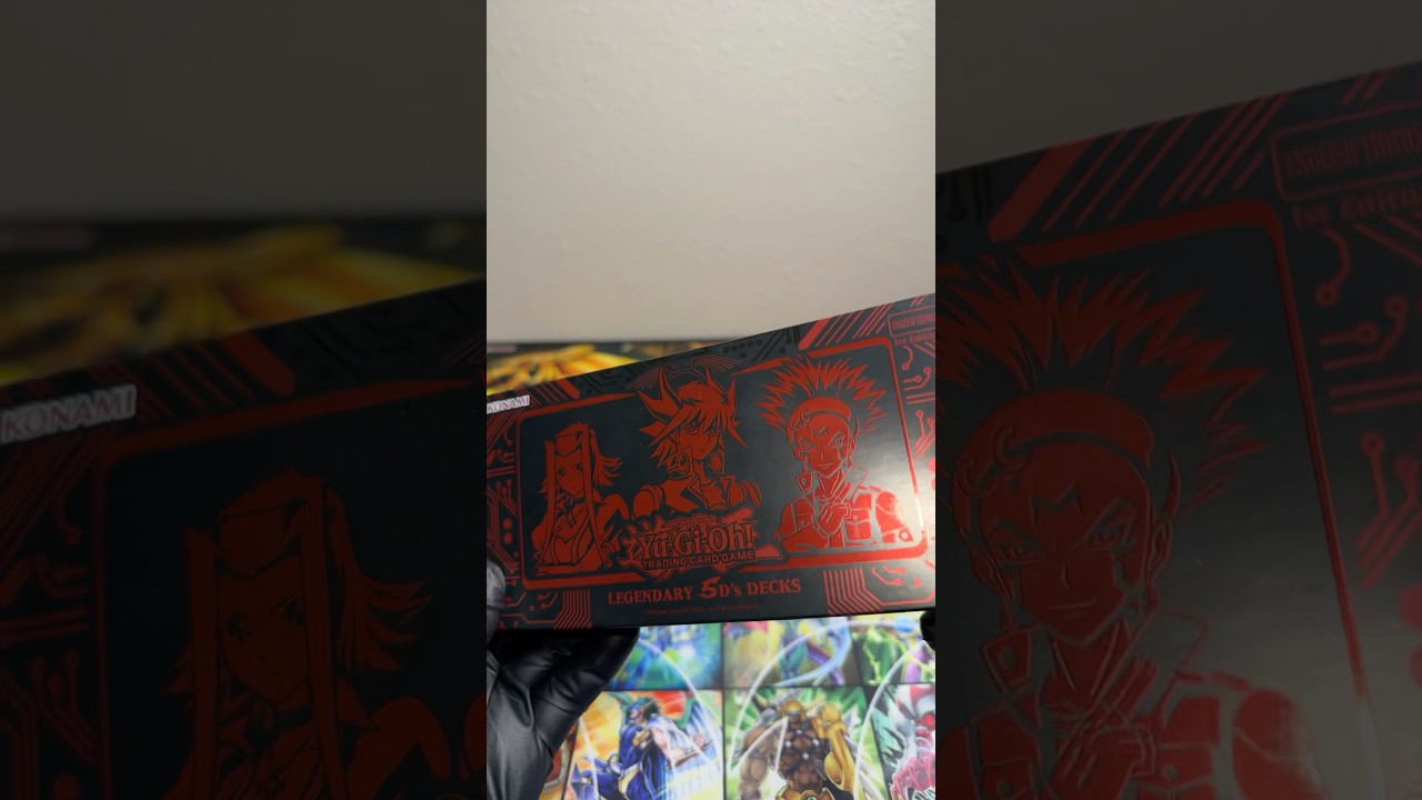 Yugioh Legendary 5d&rsquo;s Decks Unboxing! #yugioh #yugiohcards #yugiohtcg #ygopro #ygo #tcg #masterduel