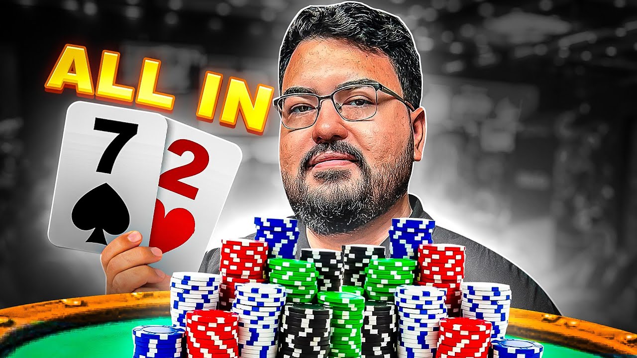 Apostei TUDO Com A Pior M&atilde;o Do Poker