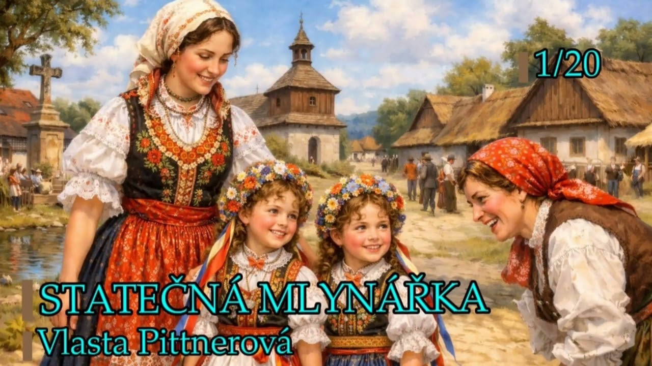 STATEČNÁ MLYNÁŘKA - audiokniha 1/20 - Vlasta Pittnerová 