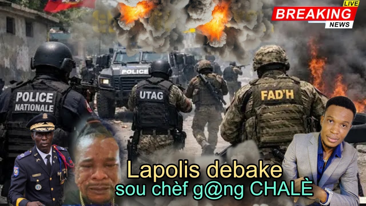 Lapolis deja ateri sou chèf g4ng Chalè - plizyè b4ndi tonbe - Vilaj de Dye bale wouze ap kontinye
