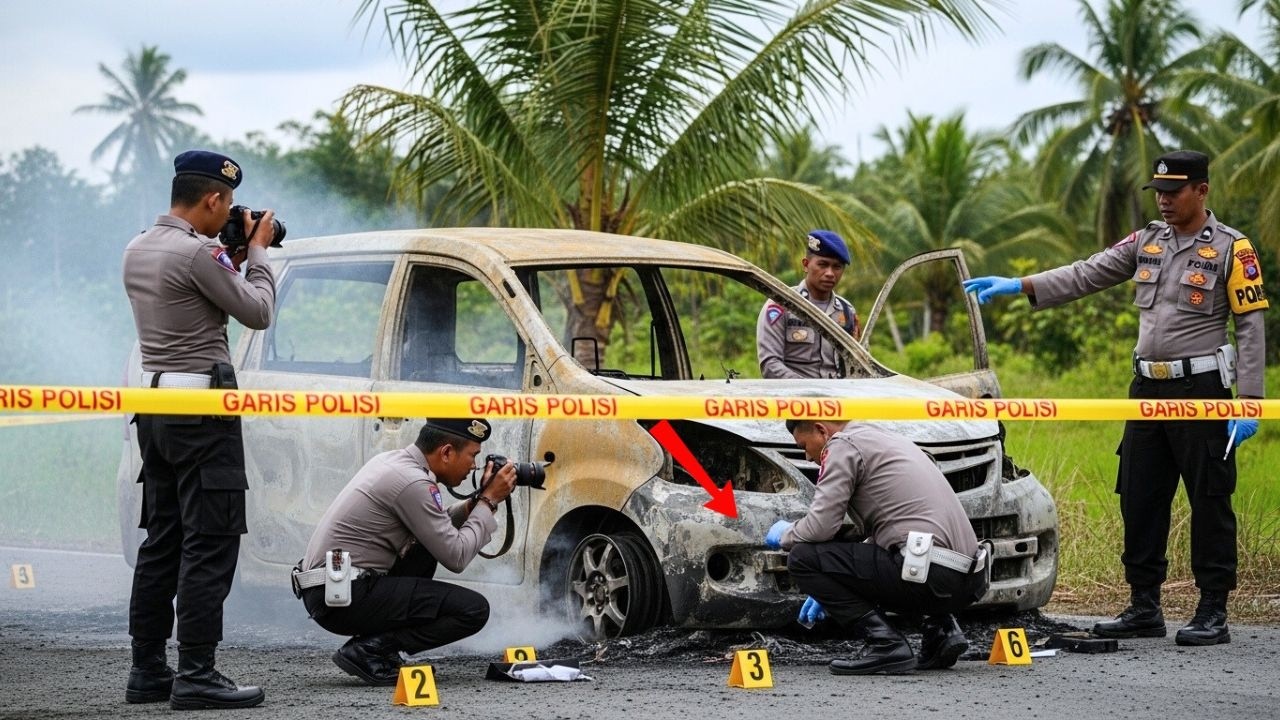LOMBOKKAM‼️ Driver Travel Dirampok dan Dihabisi Penumpang, Mobil Ditemukan Terbakar!