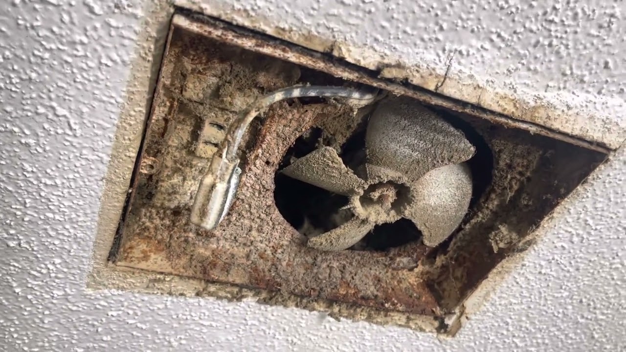 Bathroom fan repair and paint #SwingByHandyman #SwingBy