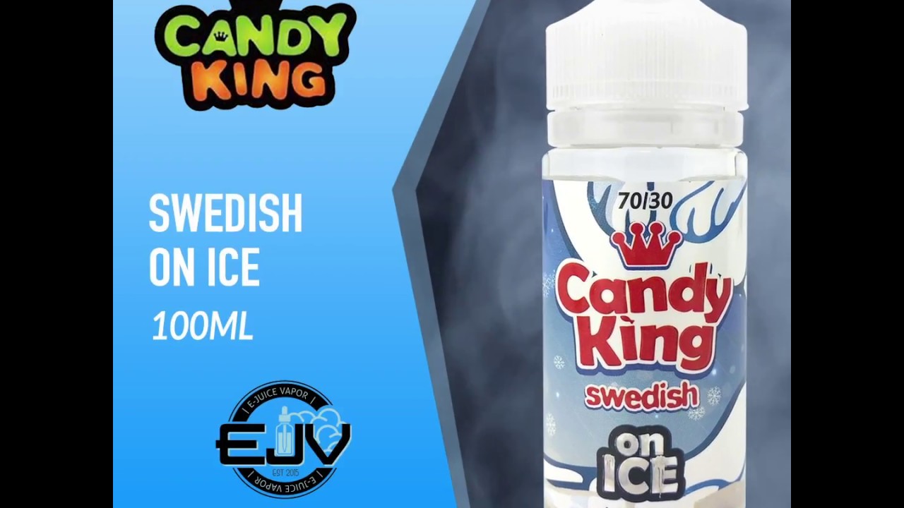 Swedish EJuice by Candy King on Ice 100ml