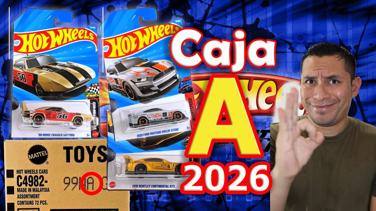Hot Wheels Caja Lote A 2026