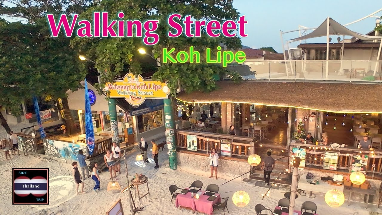Koh Lipe | Walking Street (  Walking tour  )