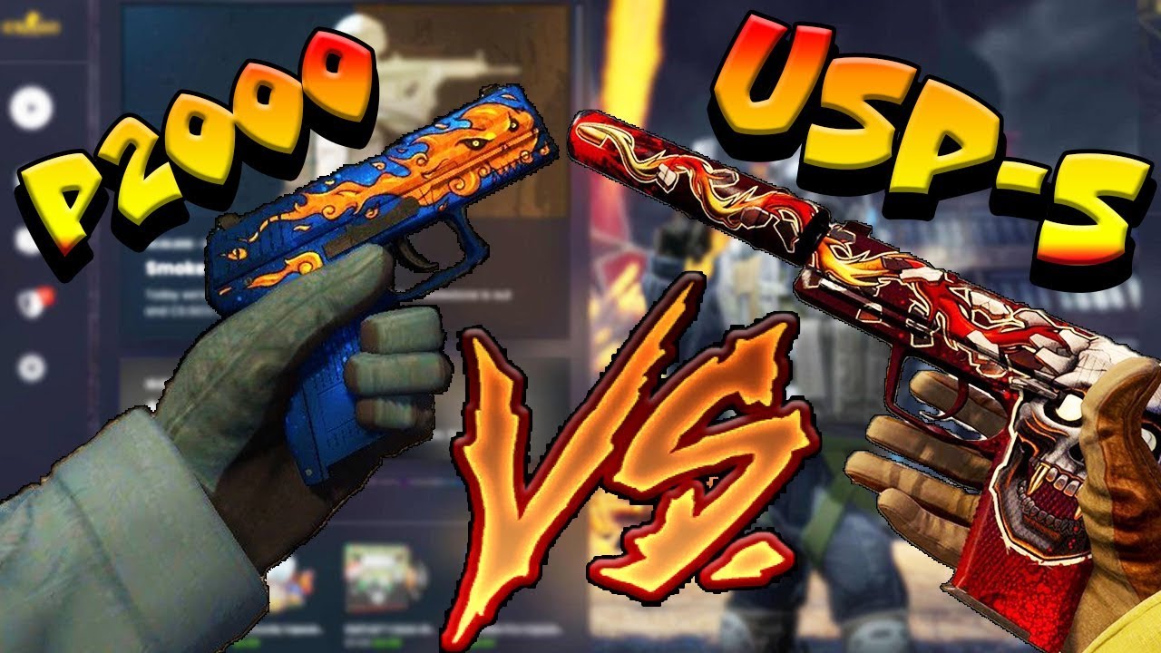 USP-S VS P2000 | Какой Пистолет Лучше для КТ CS:GO?