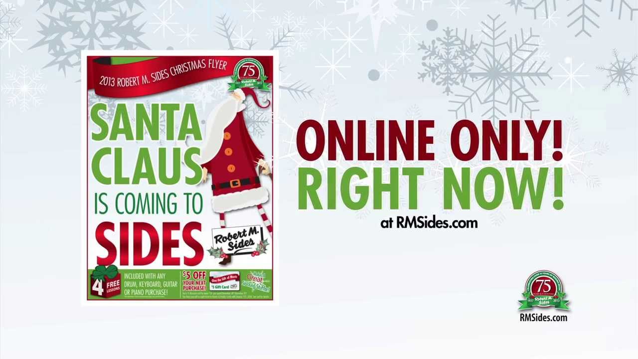 The Robert M. Sides Christmas Flyer is Here!