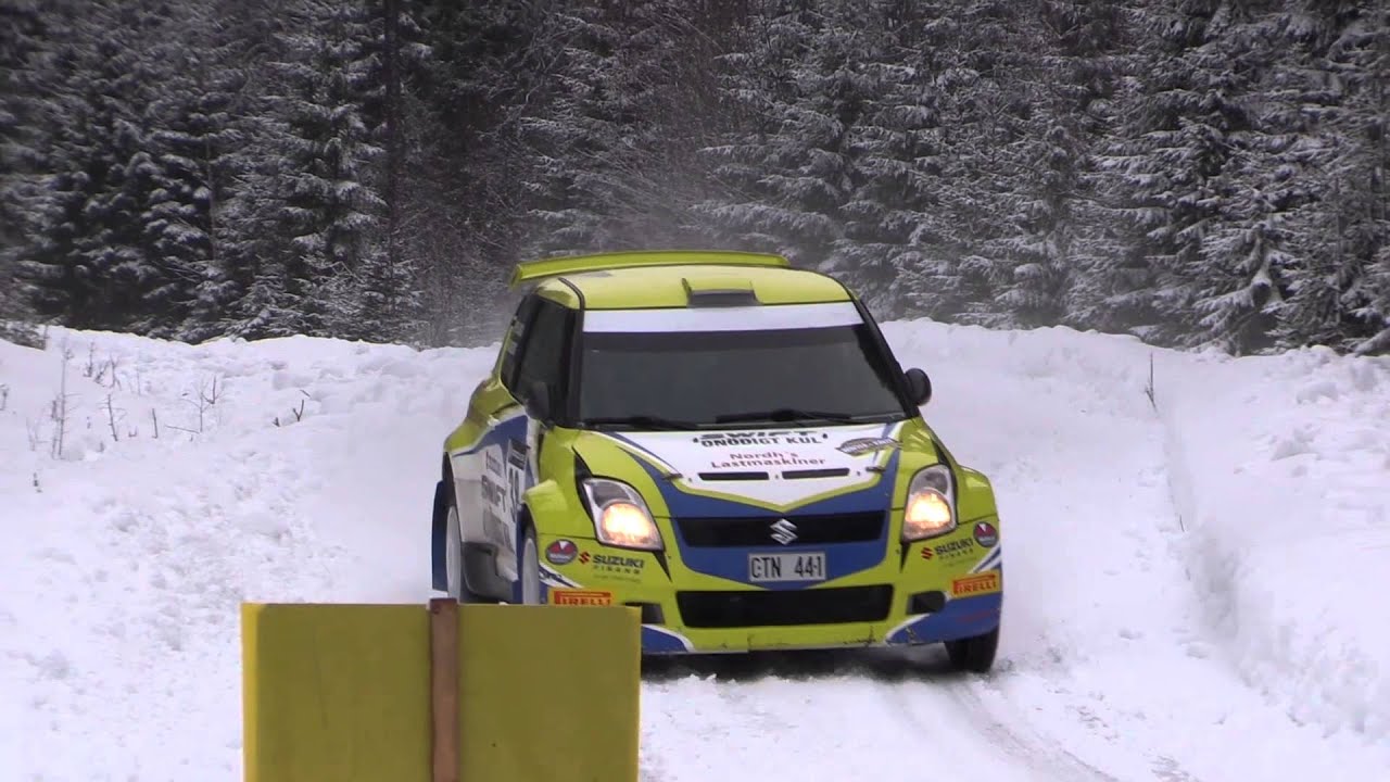 Östersund vinter rally Del 2 (HD)