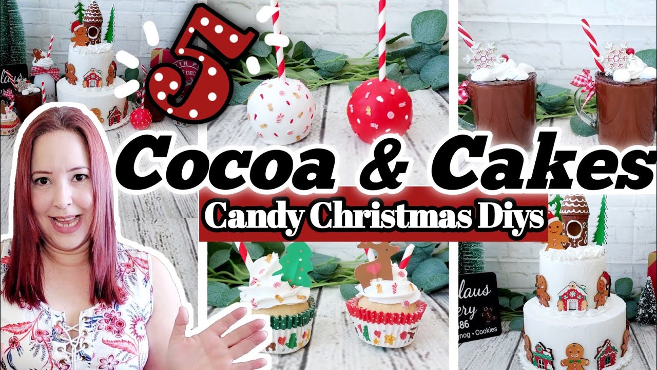 5 MUST SEE Look For Less Christmas DUPES | Cocoa and Cakes Tiered Tray Decor