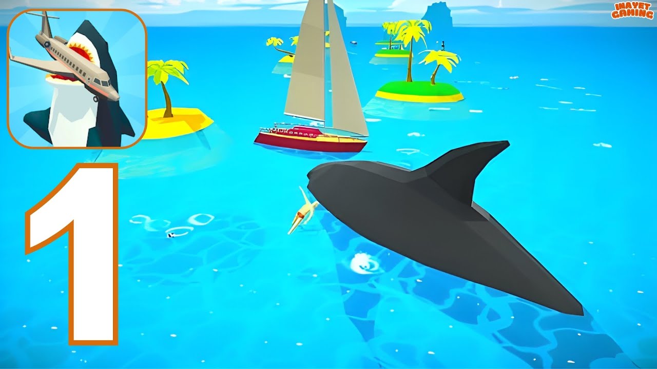 Idle Shark World - Tycoon Game - Gameplay Walkthrough Part 1 (Android, iOS)