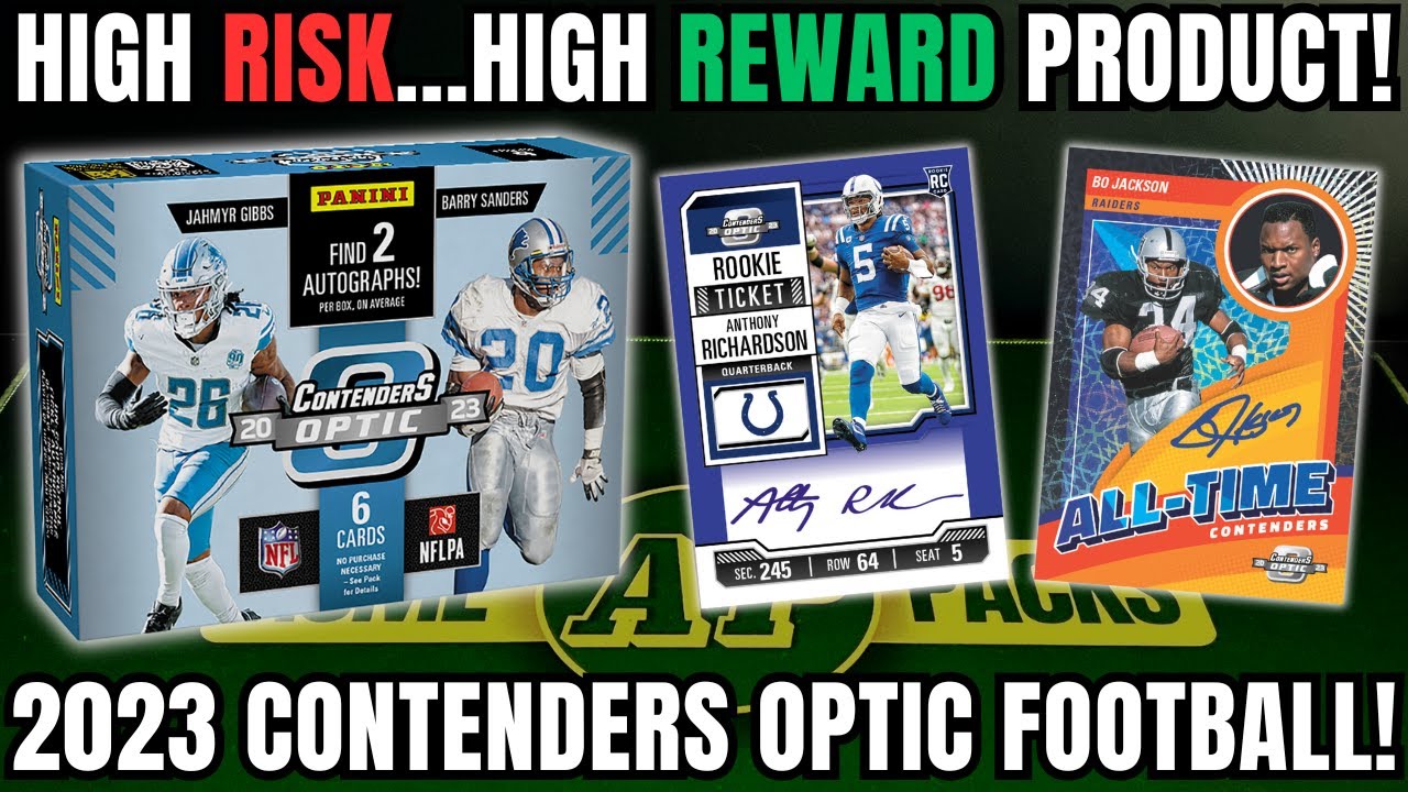ВЫСОКИЙ РИСК, ВЫСОКАЯ НАГРАДА! Обзор футбольной коробки Panini Contenders Optic 2023 года!
