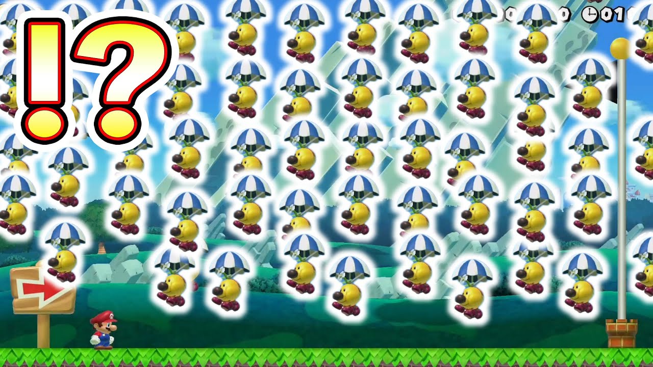ハナちゃんの雨をかいくぐってゴールせよｗｗｗマリオメーカー2