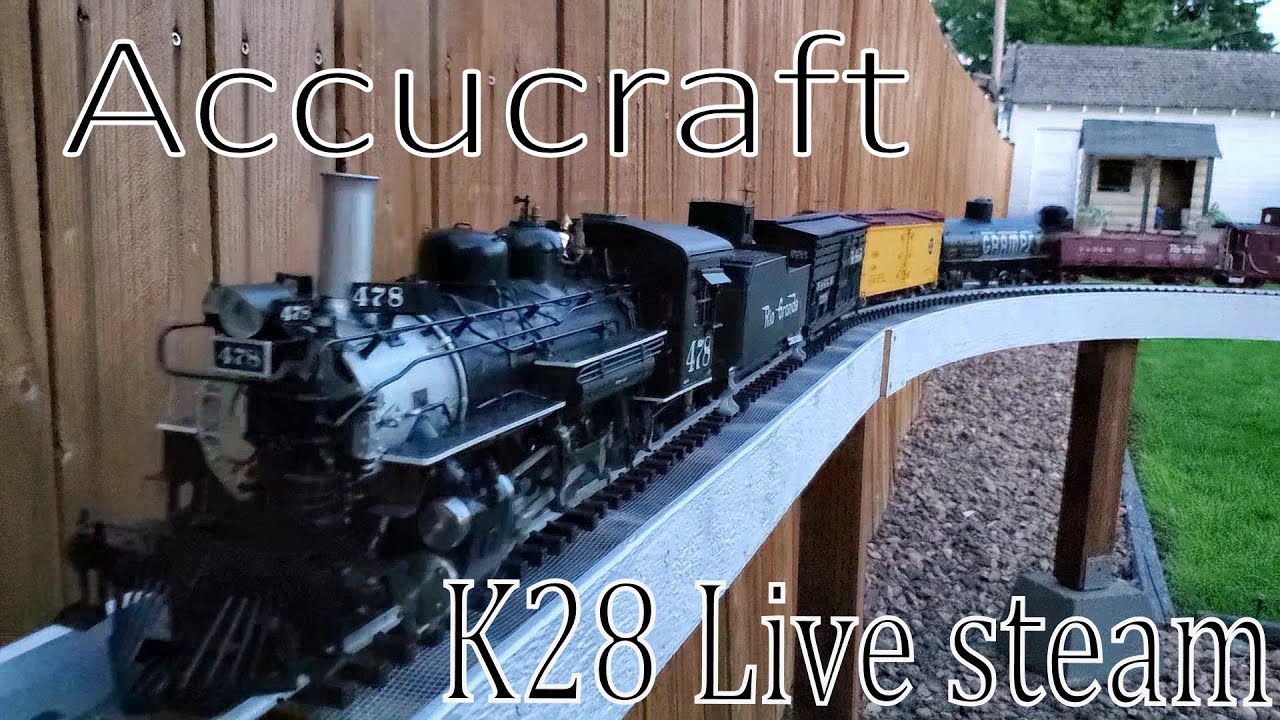 Accucraft K-28 Live steam Modifications