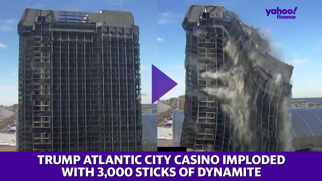 Trump Plaza Hotel and Casino demolished in Atlantic City