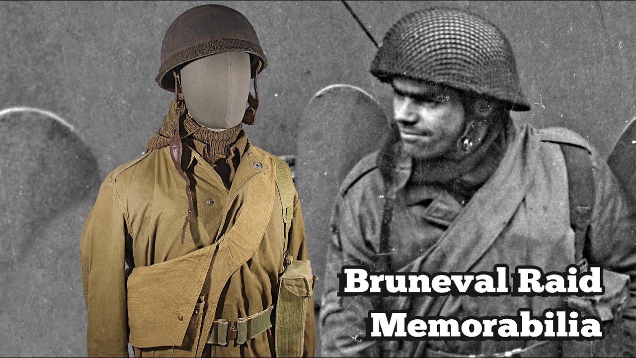 BRUNEVAL RAID memorabilia 2: The British parachute troops uniform