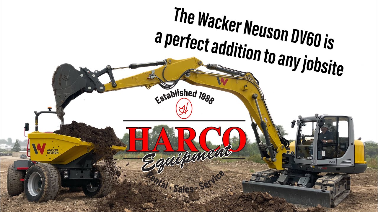 Wacker Neuson DV60: A Jobsite GAMECHANGER