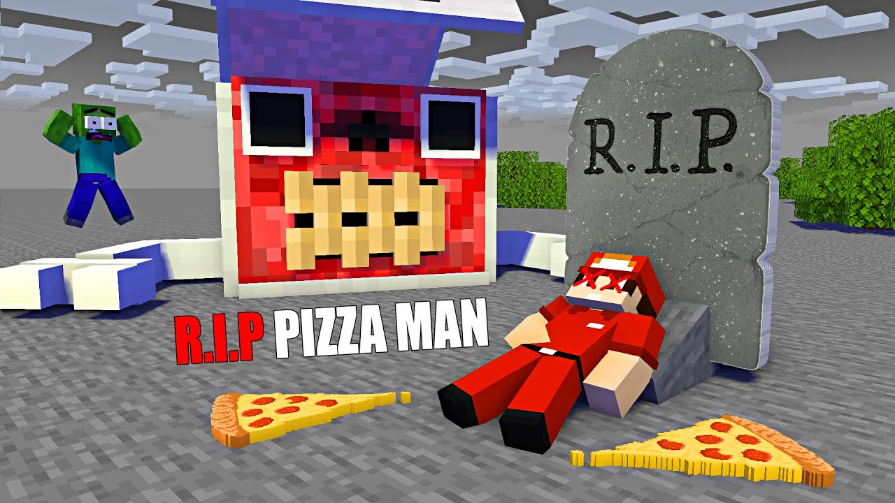 BRIDGE WORM ATTACK RIP PIZZA MAN | Platabush Animation