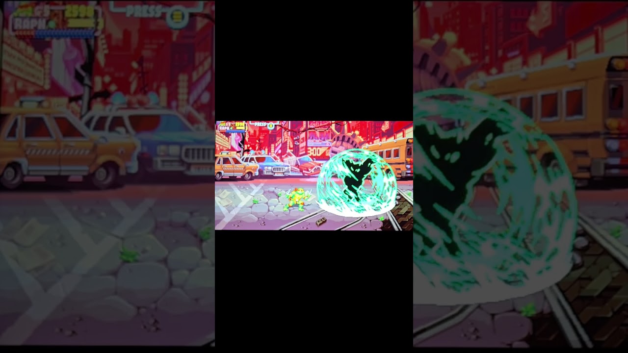 Raphael TMNT Shredder's Revenge Game Play (Final Level)