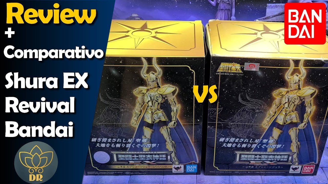 Review + Comparativo Shura cloth myth Ex Revival Bandai