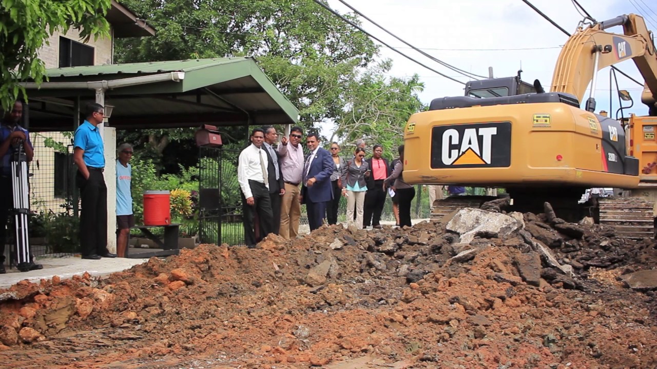 Launch of the Freeport to Couva Parallel Access Road and site tour