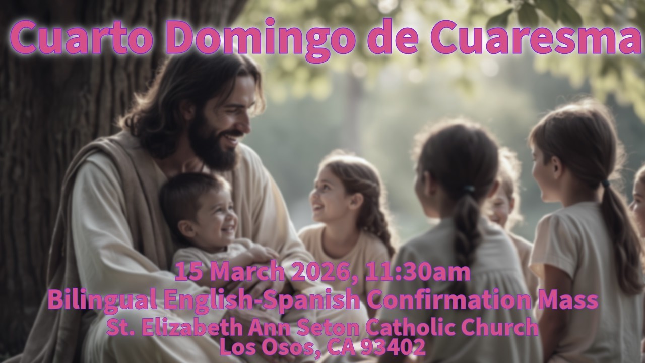 3-15-2026 Bilingual Sunday Mass 11:30 am live stream