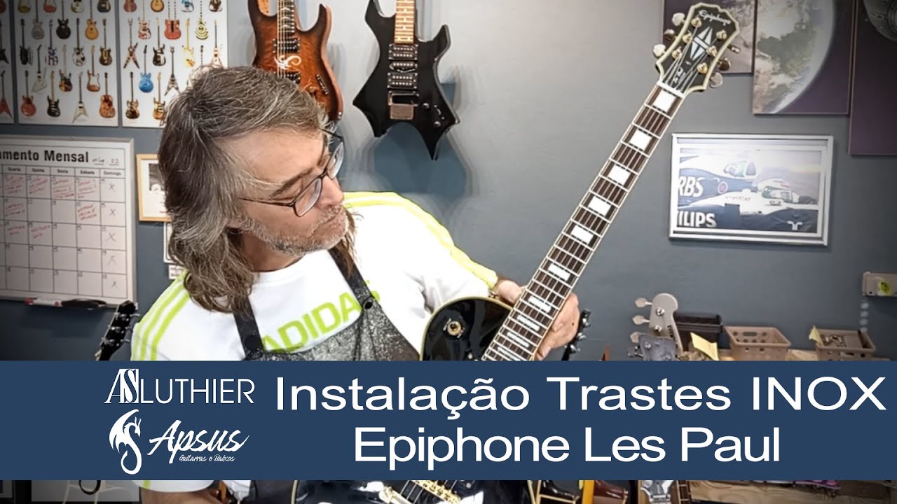 Guitarra EPIPHONE Les Paul - Trastes Inox #guitarra #lespaul #epiphone #luthier #luthieria