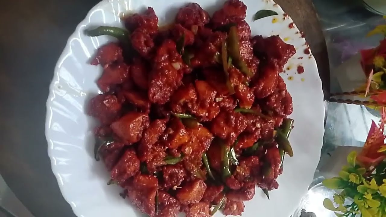 ##Hyderabadi chicken 65 recipe##food 
