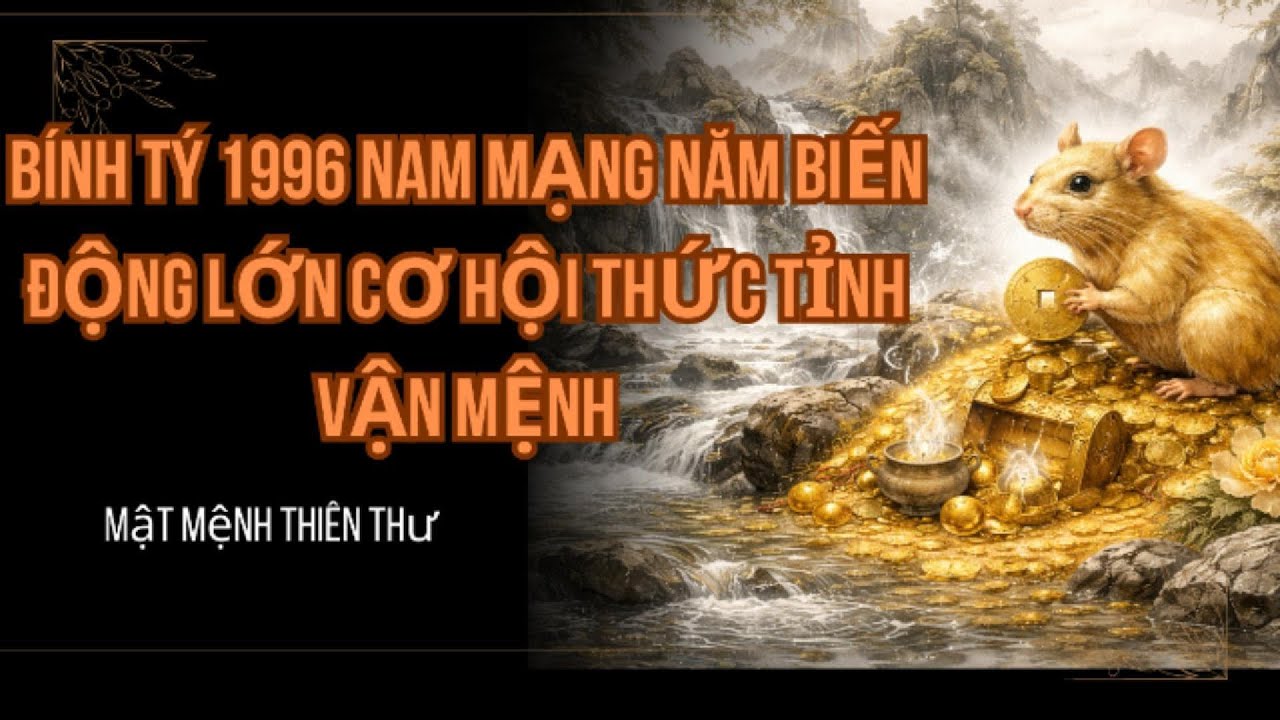 1996 NAM NĂM 2026 CƠ HỘI LỚN THỨC TỈNH VẬN MỆNH
