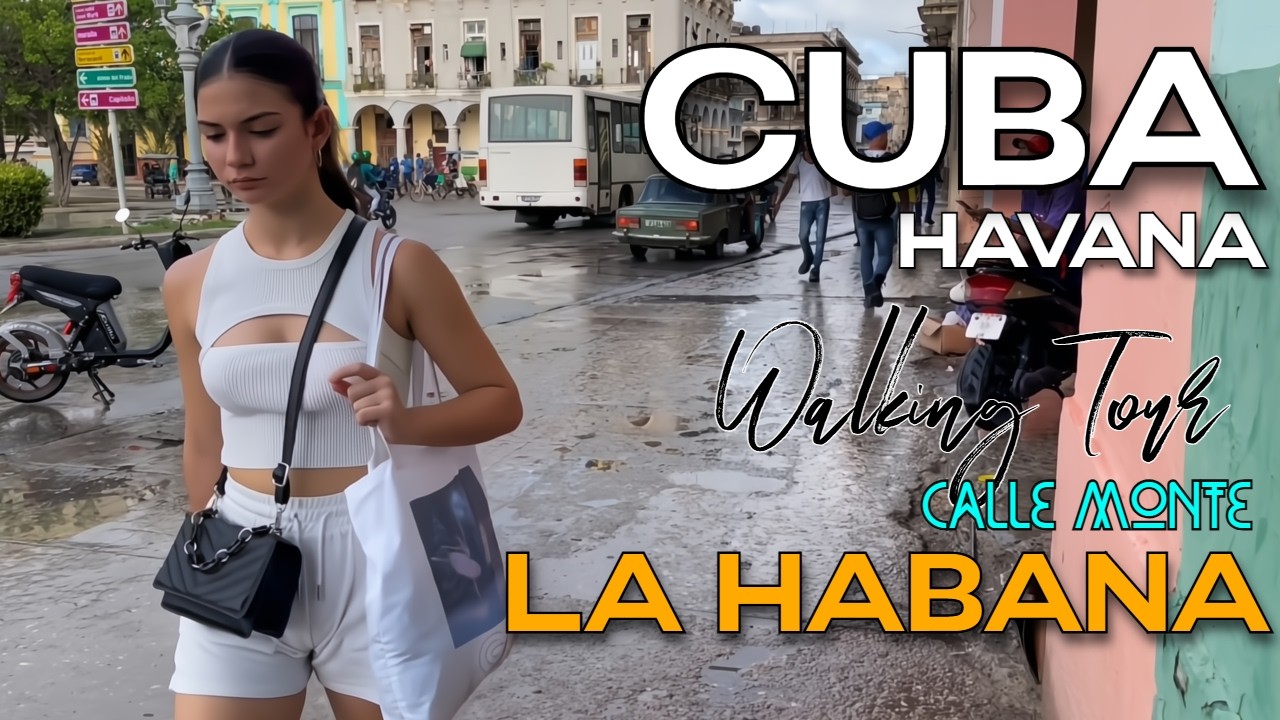 This was Cuba in December 2024 | Walking on Calle Monte - Centro Habana |