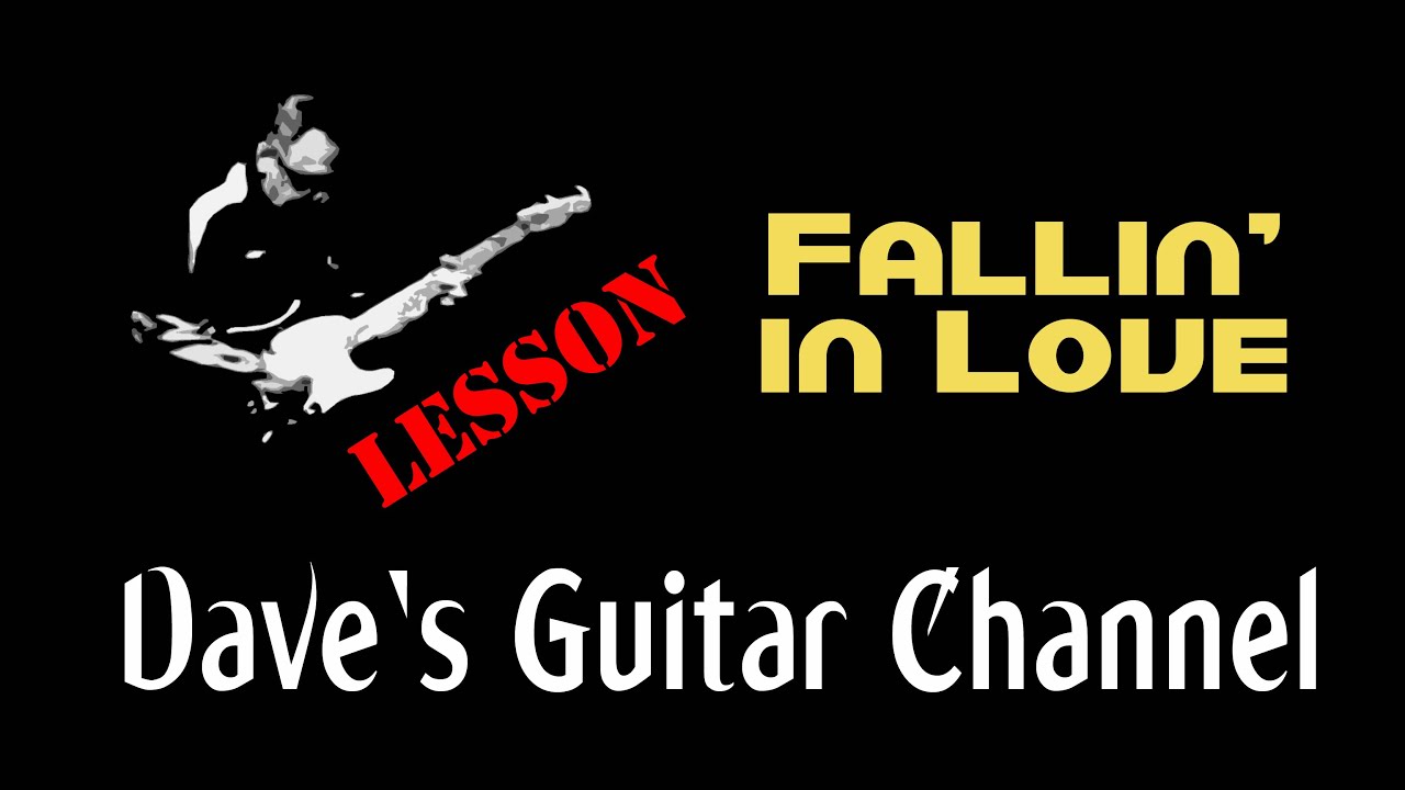 LESSON - Fallin' In Love by Hamilton, Joe Frank & Reynolds