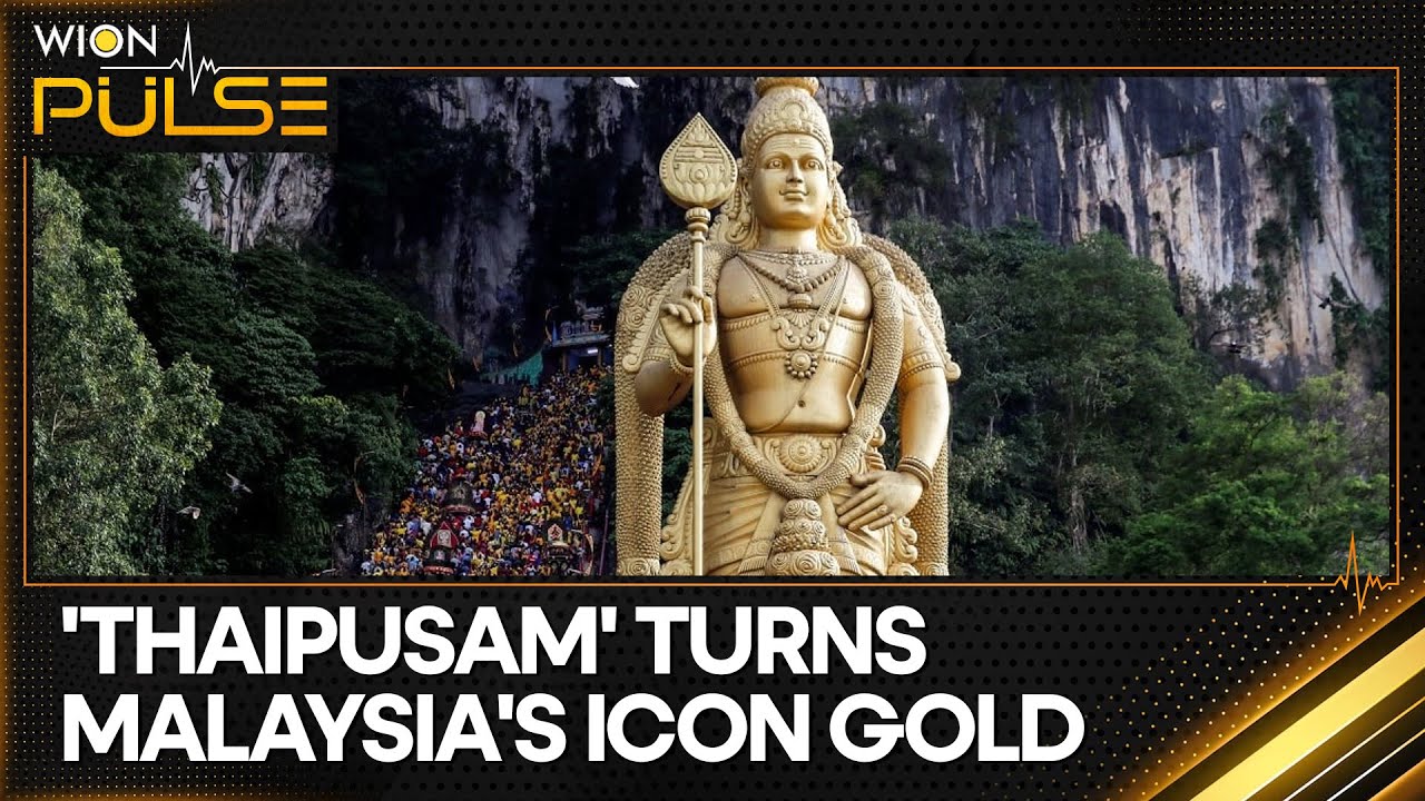 Thaipusam: Thousands Gather in Malaysia's Batu Caves | WION Pulse