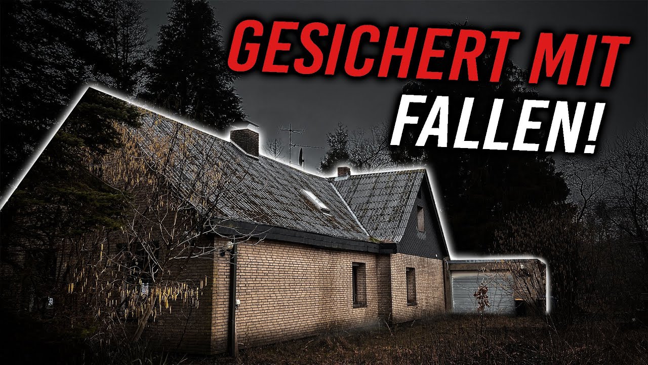 Dieser LOST PLACE ist mit FALLEN gesichert! LEBENSGEFAHR!