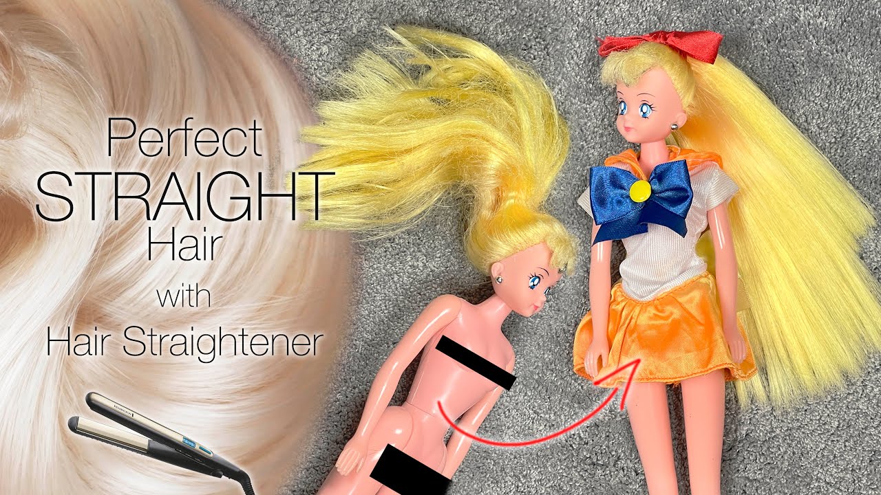 PERFECT Dolls HAIR #3 - STRAIGHT HAIR - Liscio perfetto con la piastra! |  Toys Expression