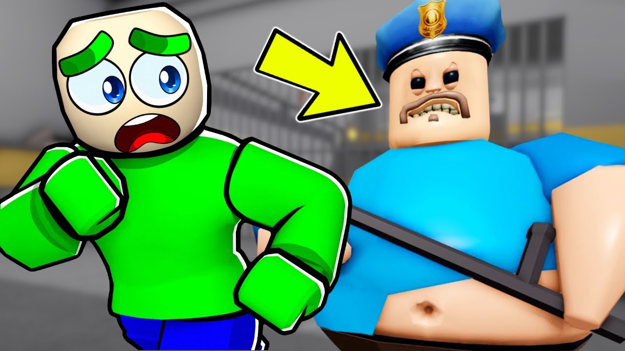 Могу ли я сбежать из тюрьмы Барри?! | Roblox