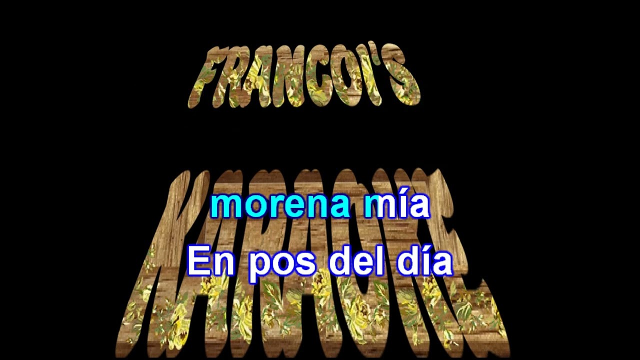 MI PARAGUAYA   POLKA KARAOKE FRANCOIS