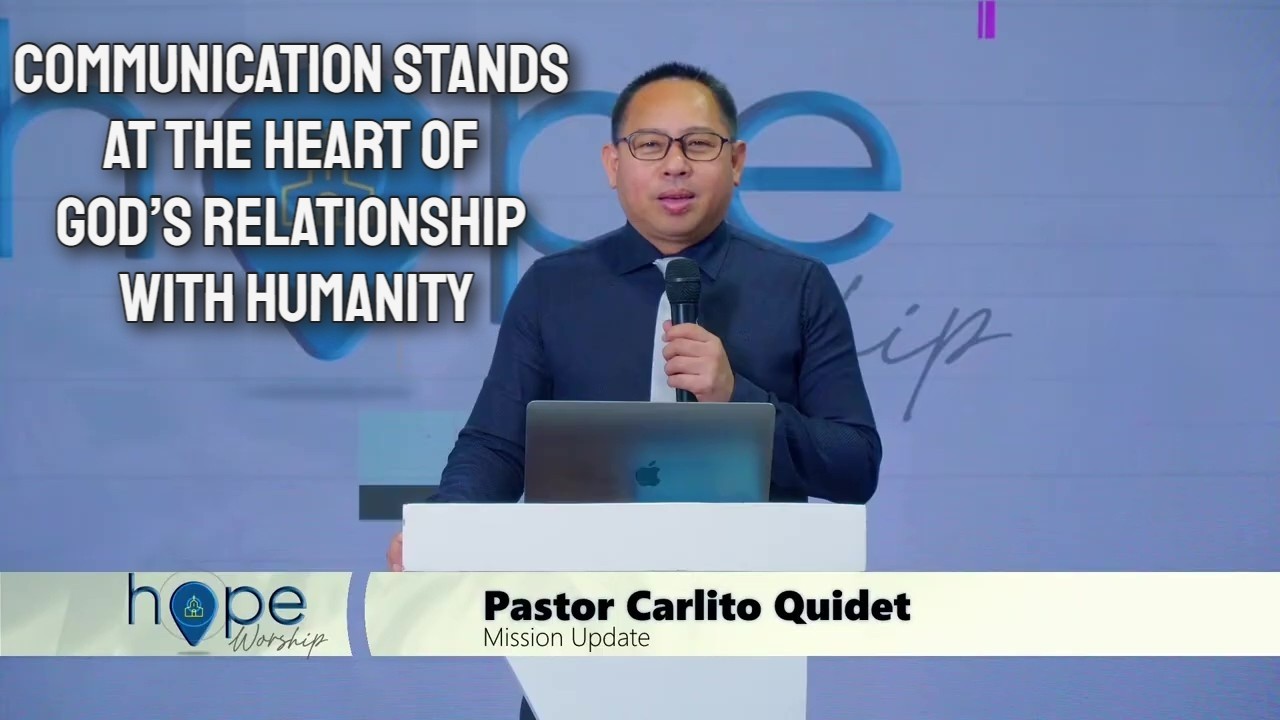 Communication stands at the heart of God’s relationship with humanity