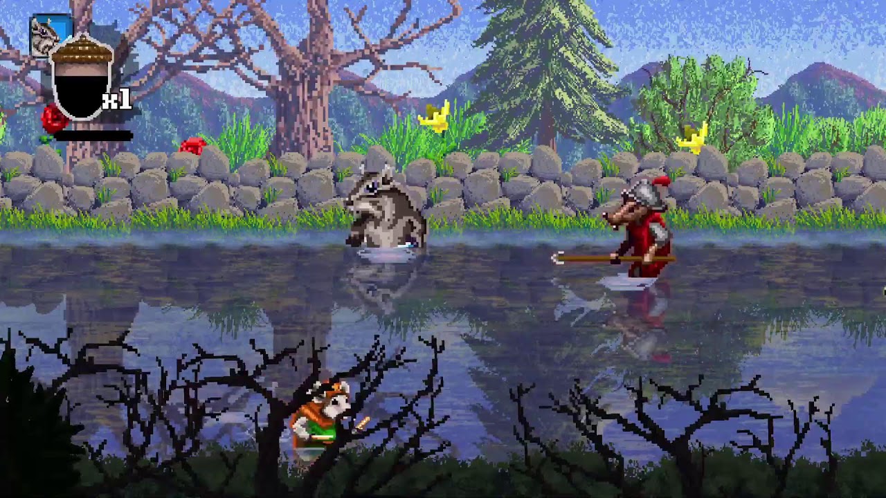 Chipmonk! / Critter Beat 'Em Up / QUByte / PS4 PS5 / Live# 2
