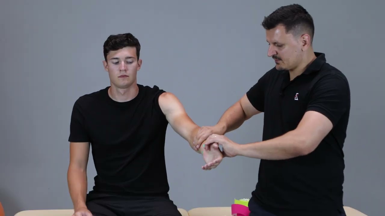 Tejpování zápěstí - zpevnění a snížení bolesti